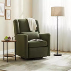 Fauteuil inclinable pivotant moderne Wingback Glider