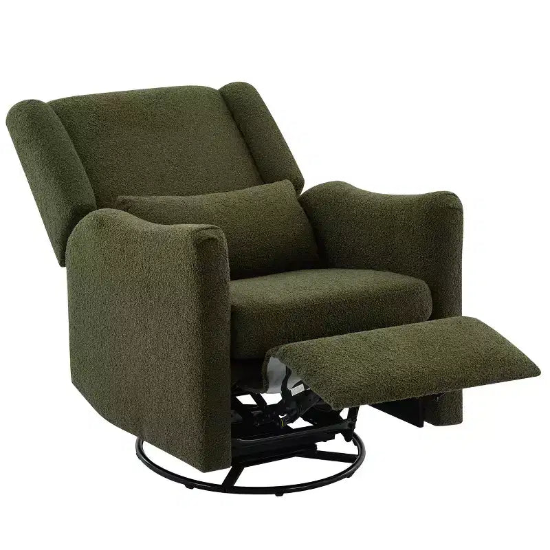 Fauteuil inclinable pivotant moderne Wingback Glider