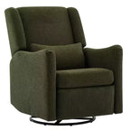 Fauteuil inclinable pivotant moderne Wingback Glider