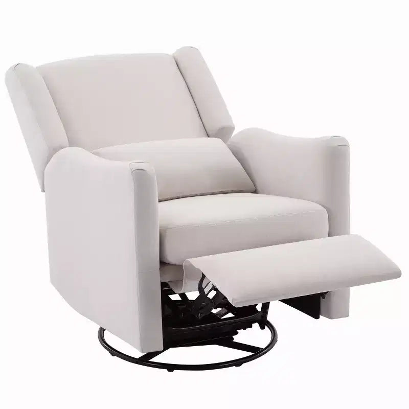 Fauteuil inclinable pivotant moderne Wingback Glider