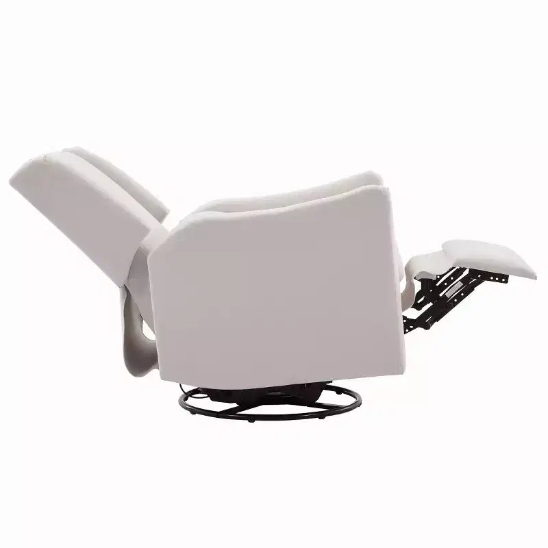 Fauteuil inclinable pivotant moderne Wingback Glider