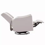 Fauteuil inclinable pivotant moderne Wingback Glider