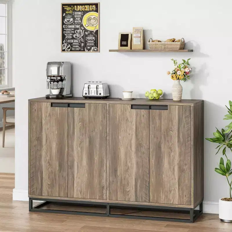 Buffet moderne commode de rangement bar à café