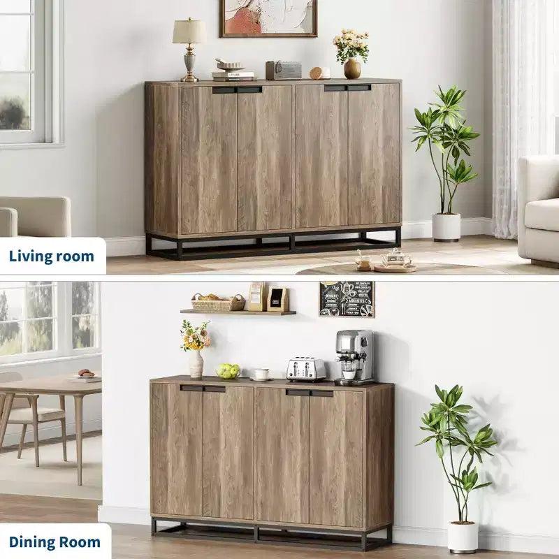 Buffet moderne commode de rangement bar à café