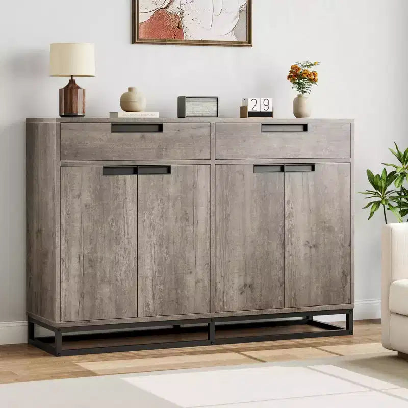 Buffet moderne commode de rangement bar à café