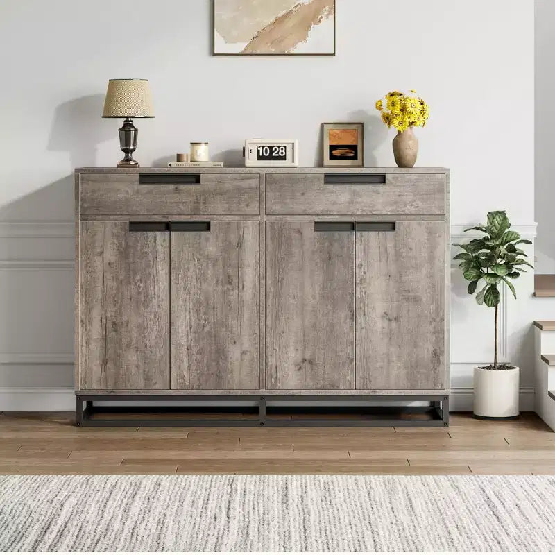 Buffet moderne commode de rangement bar à café
