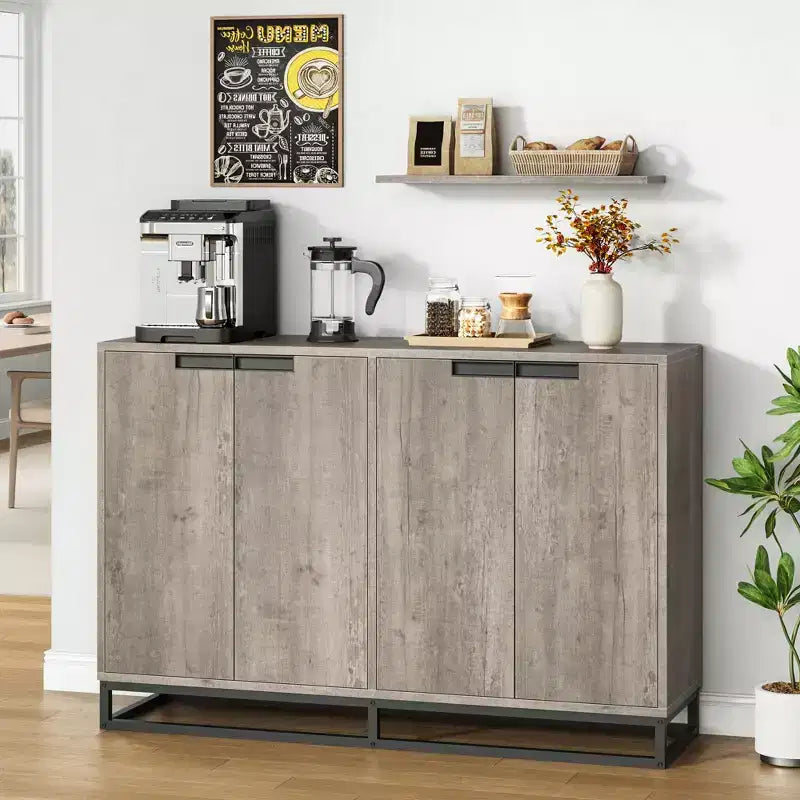 Buffet moderne commode de rangement bar à café