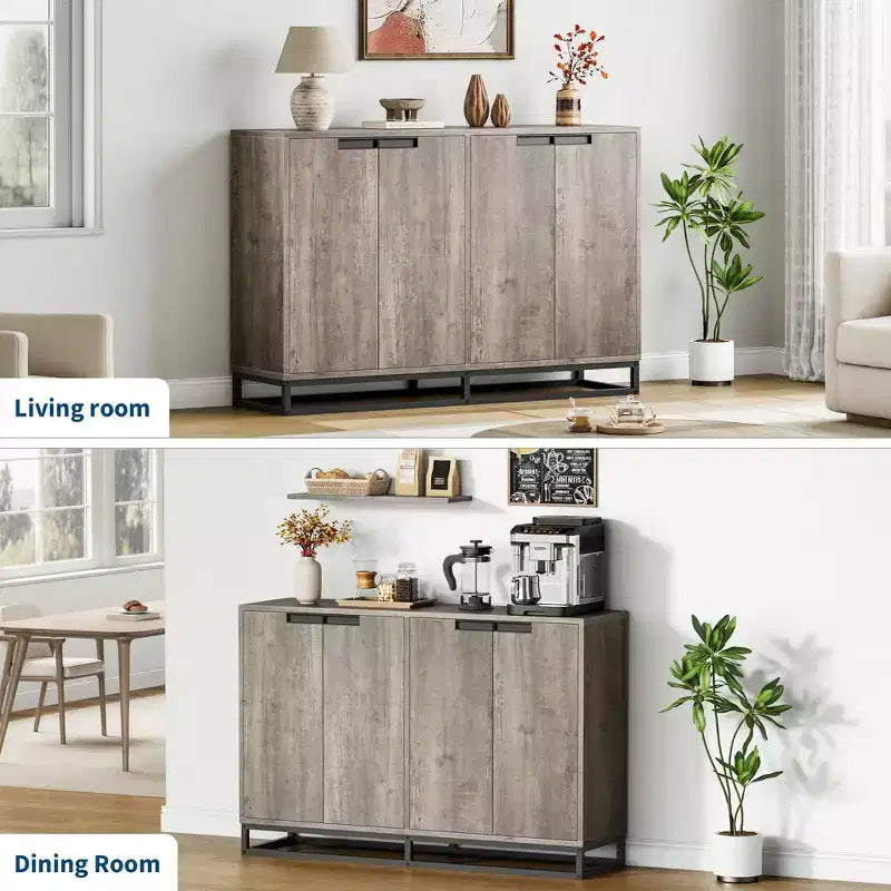Buffet moderne commode de rangement bar à café
