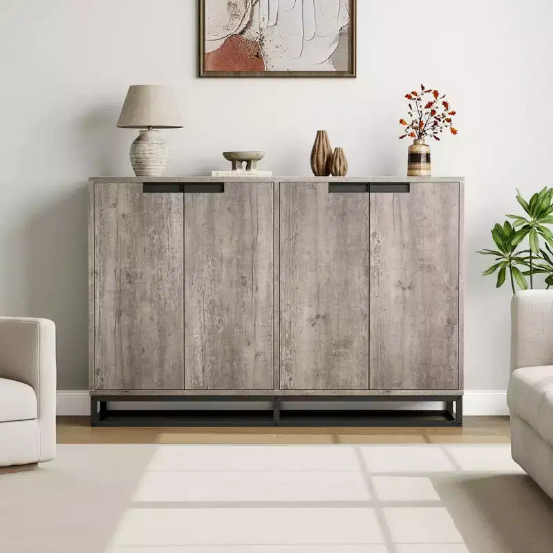 Buffet moderne commode de rangement bar à café