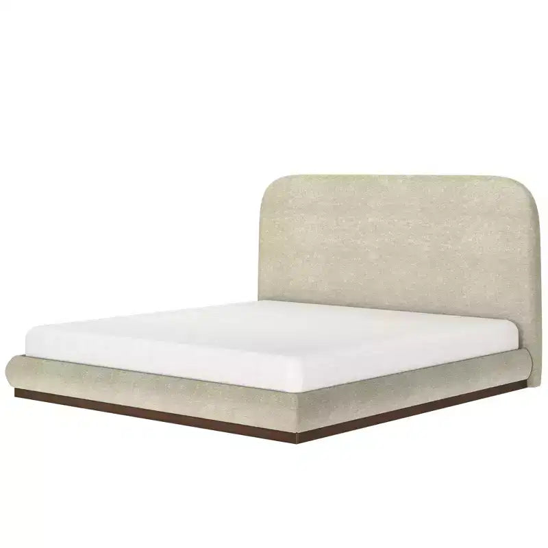 Lit de sol moderne rembourré en chenille