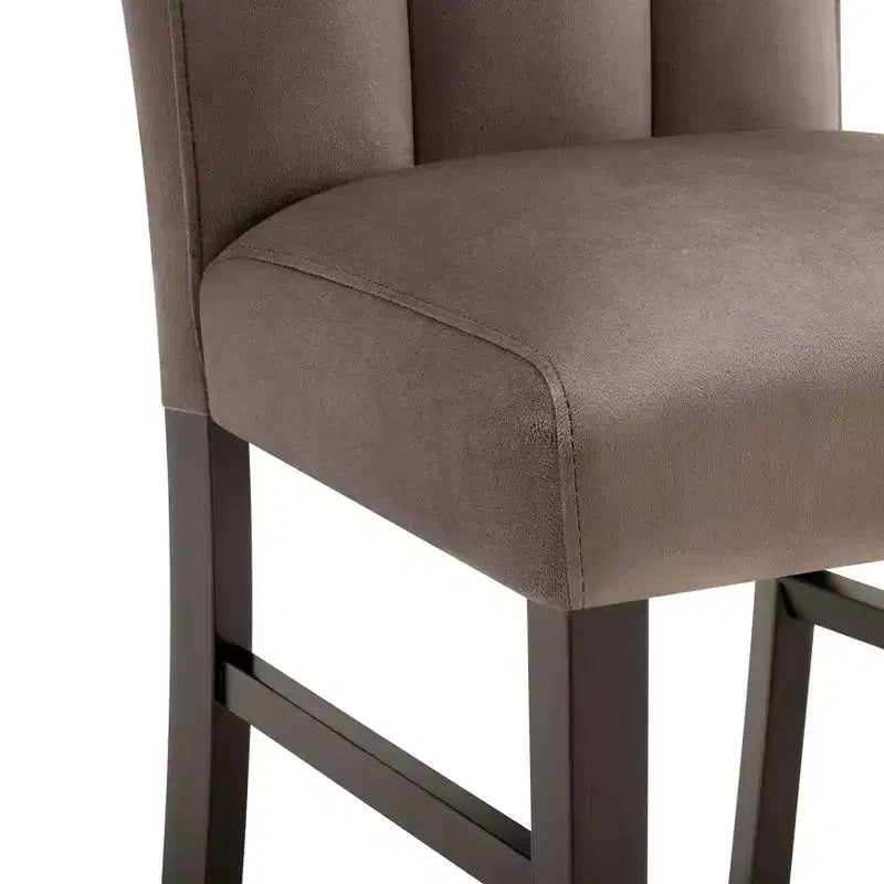 Chaises de salle à manger en velours Chocolat