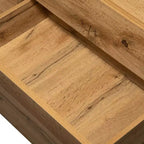 Meuble TV moderne en bois avec abattant