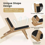 Fauteuil d'appoint Mid-Century Modern en teck