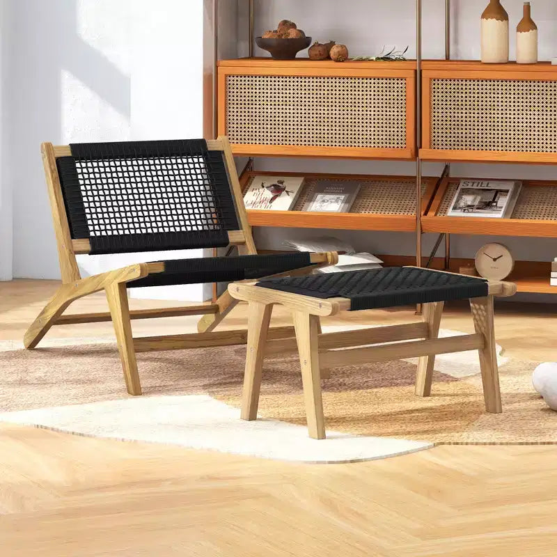 Fauteuil d'appoint Mid-Century Modern en teck