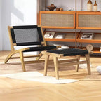 Fauteuil d'appoint Mid-Century Modern en teck
