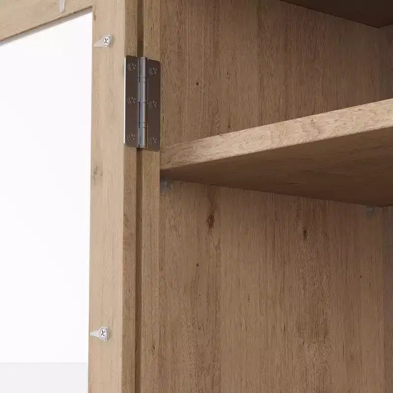 Armoire de cuisine autoportante, meuble de rangement haut