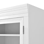 Armoire de cuisine autoportante, meuble de rangement haut