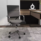 Chaise de bureau ergonomique avec dossier basculant et housses à fermeture éclair