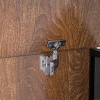 Table basse relevable ronde avec rangement intégré