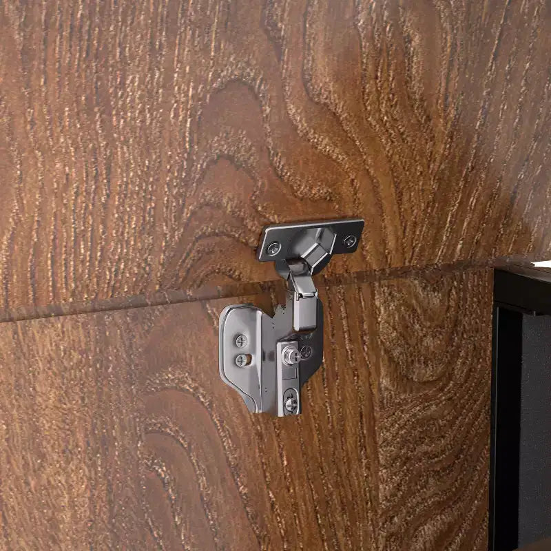 Table basse relevable ronde avec rangement intégré