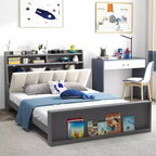 Cadre de lit avec rangement Plateforme de lit moderne Sommier