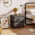 Commode de rangement en tissu Table de chevet/canapé