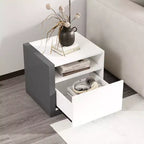 Table de chevet minimaliste moderne Table d'appoint asymétrique Table de chevet
