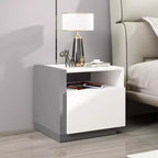 Table de chevet minimaliste moderne Table d'appoint asymétrique Table de chevet