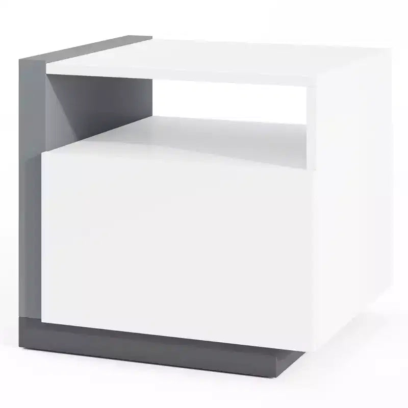 Table de chevet minimaliste moderne Table d'appoint asymétrique Table de chevet