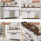 Buffet de ferme, Desserte de cuisine, Meuble de rangement pour café