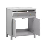 Meuble-lavabo avec évier Armoire de rangement de salle de bain