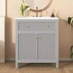 Meuble-lavabo avec évier Armoire de rangement de salle de bain